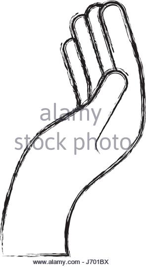 Cupped Hand Drawing at GetDrawings | Free download