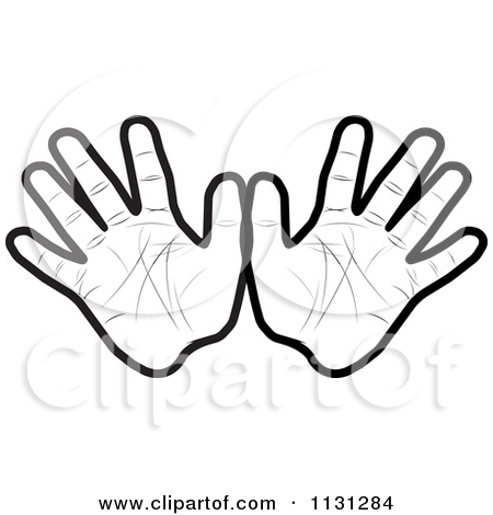 Cupped Hands Drawing at GetDrawings | Free download