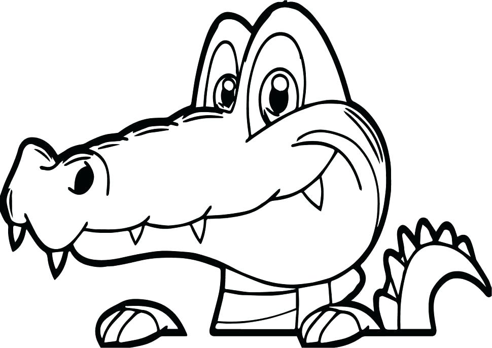 Cute Alligator Drawing At GetDrawings Free Download