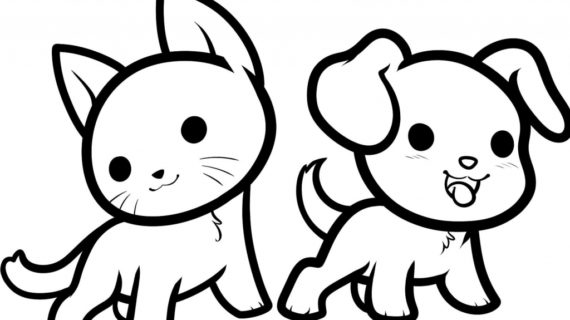 big eyed animal coloring pages