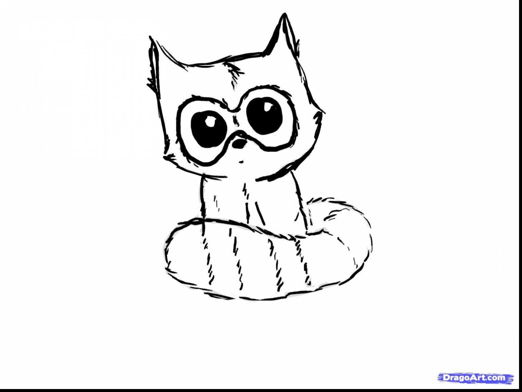 Cute Baby Animal Drawing at GetDrawings | Free download