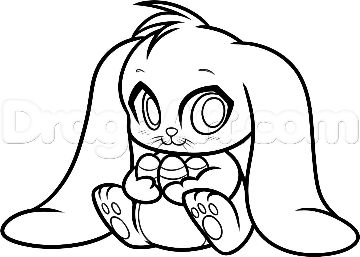 Cute Bunny Rabbit Drawing at GetDrawings | Free download