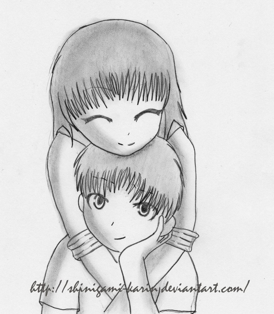 Cute Couple Drawing Pictures at GetDrawings | Free download