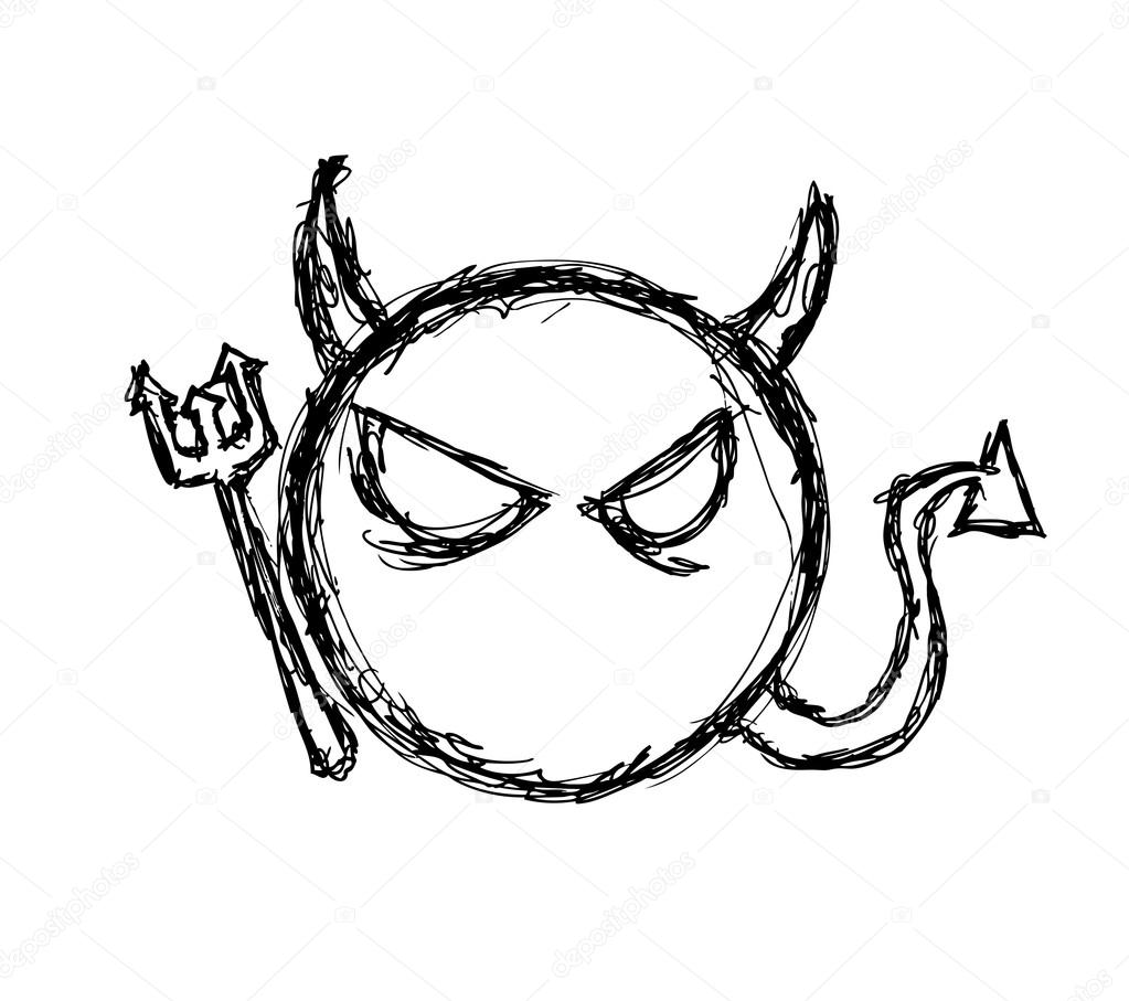 Cute Devil Drawing at GetDrawings | Free download