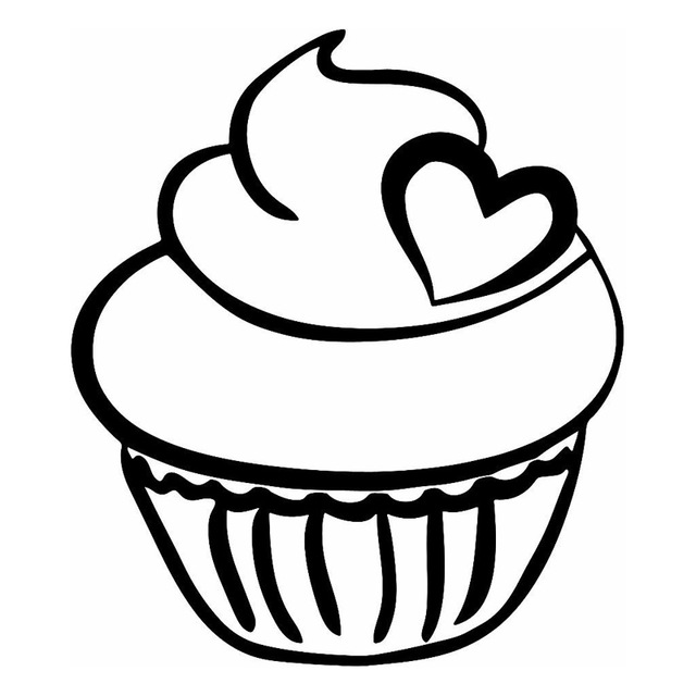 Cute Muffin Drawing at GetDrawings | Free download