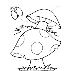 Cute Mushroom Drawing at GetDrawings | Free download