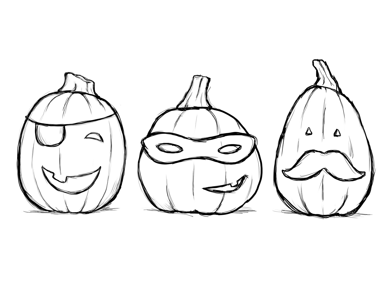 Cute Pumpkin Drawing At GetDrawings Free Download