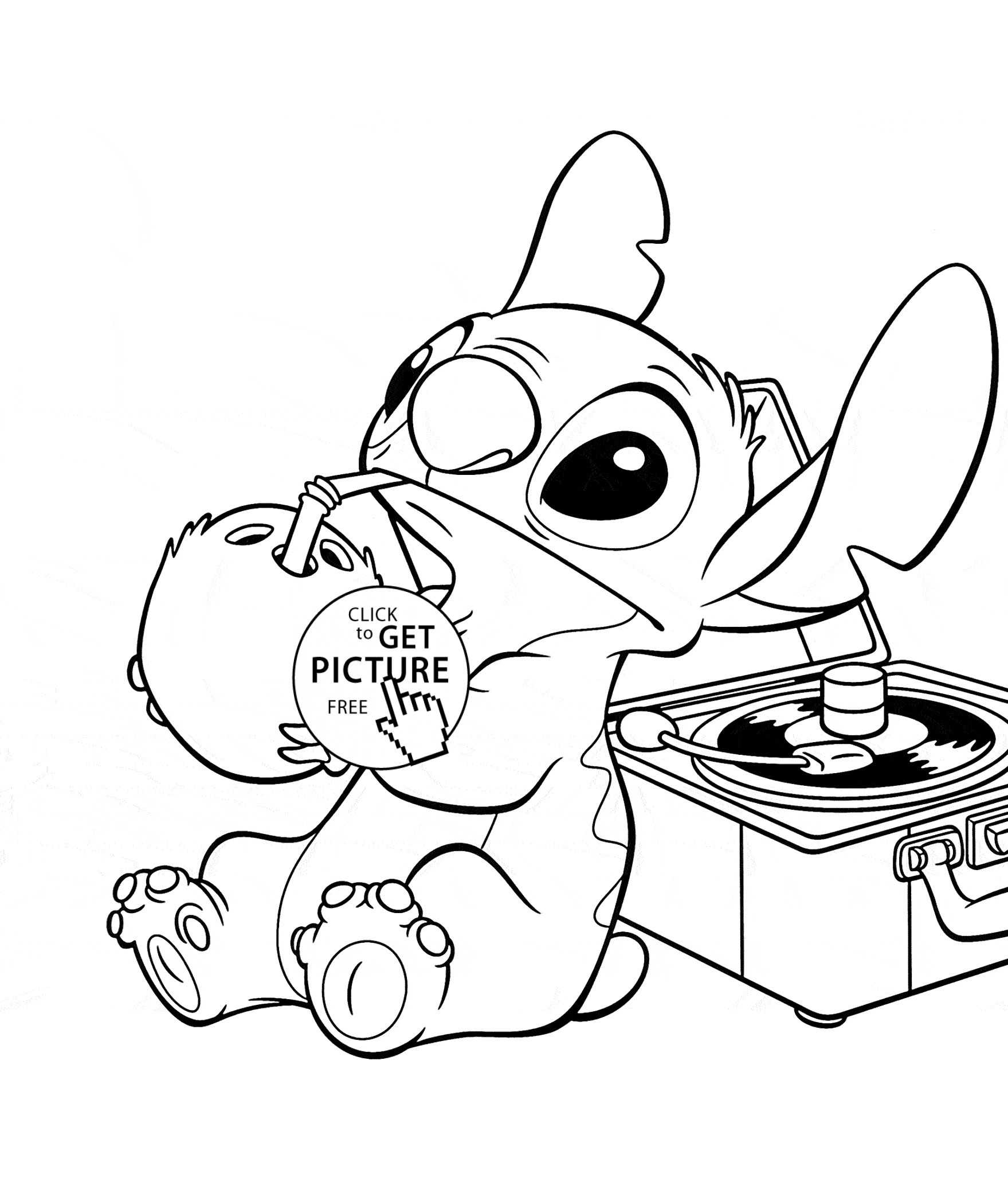 Cute Stitch Drawing At GetDrawings Free Download