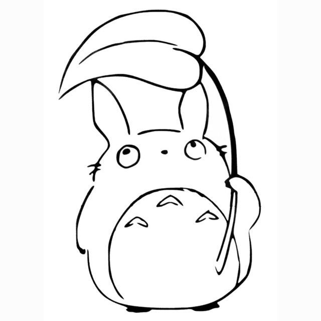 Totoro Drawing at GetDrawings Free download