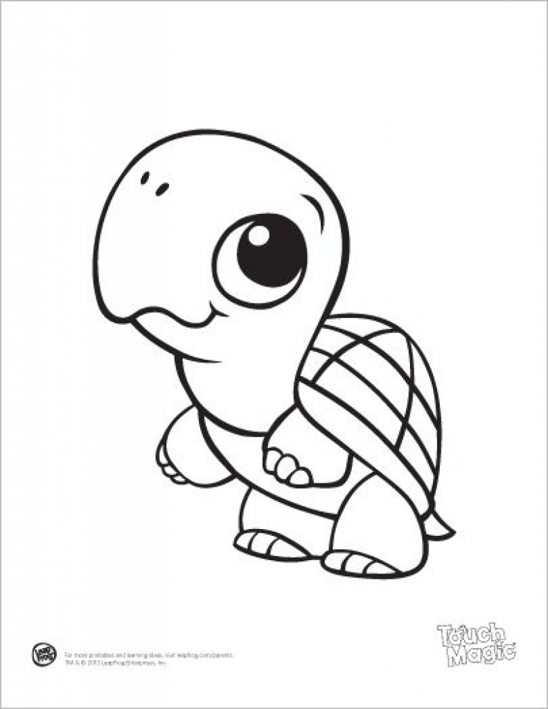 Cute Turtle Drawing at GetDrawings | Free download