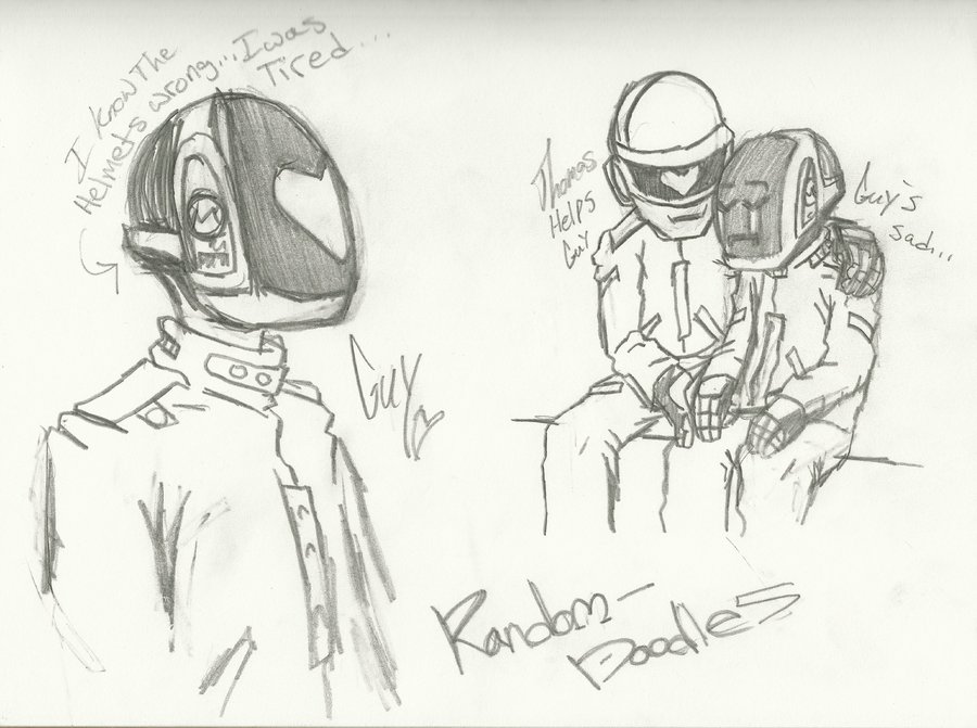 Daft Punk Drawing at GetDrawings | Free download