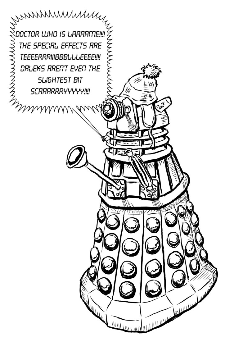 Dalek Drawing at GetDrawings | Free download