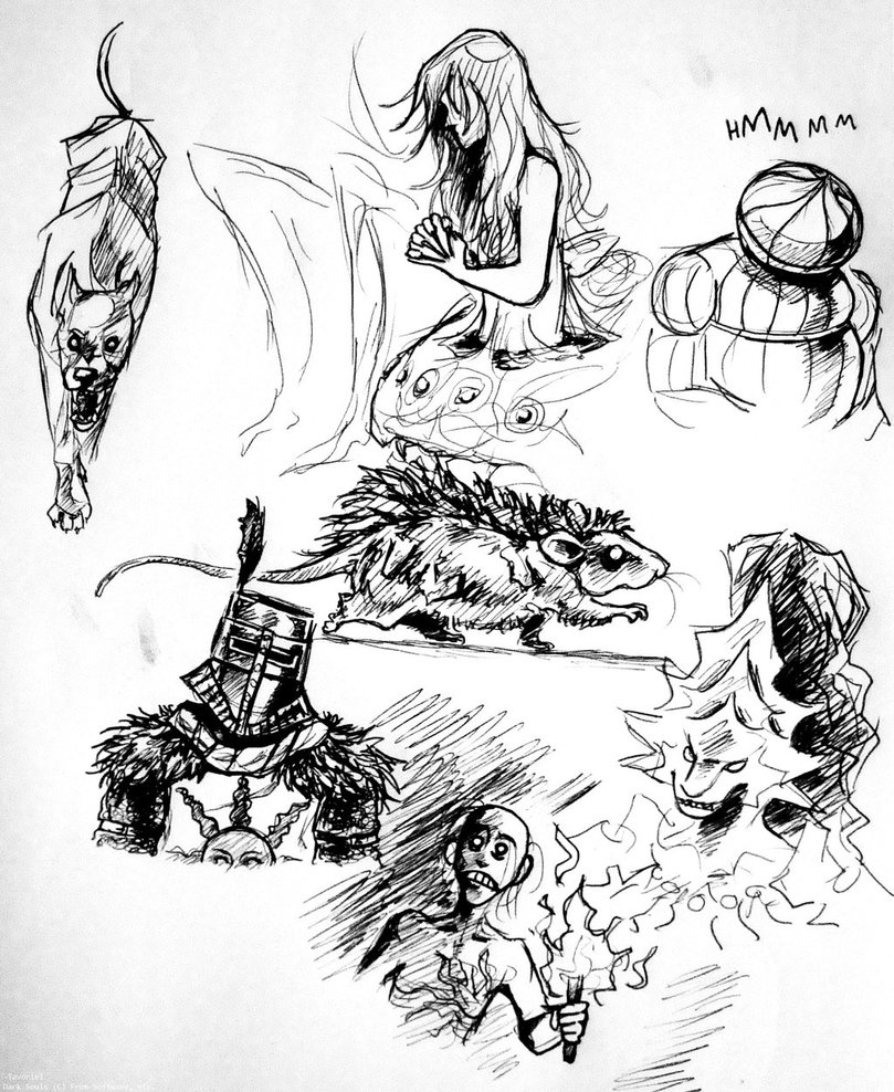 Dark Souls Drawing at GetDrawings | Free download