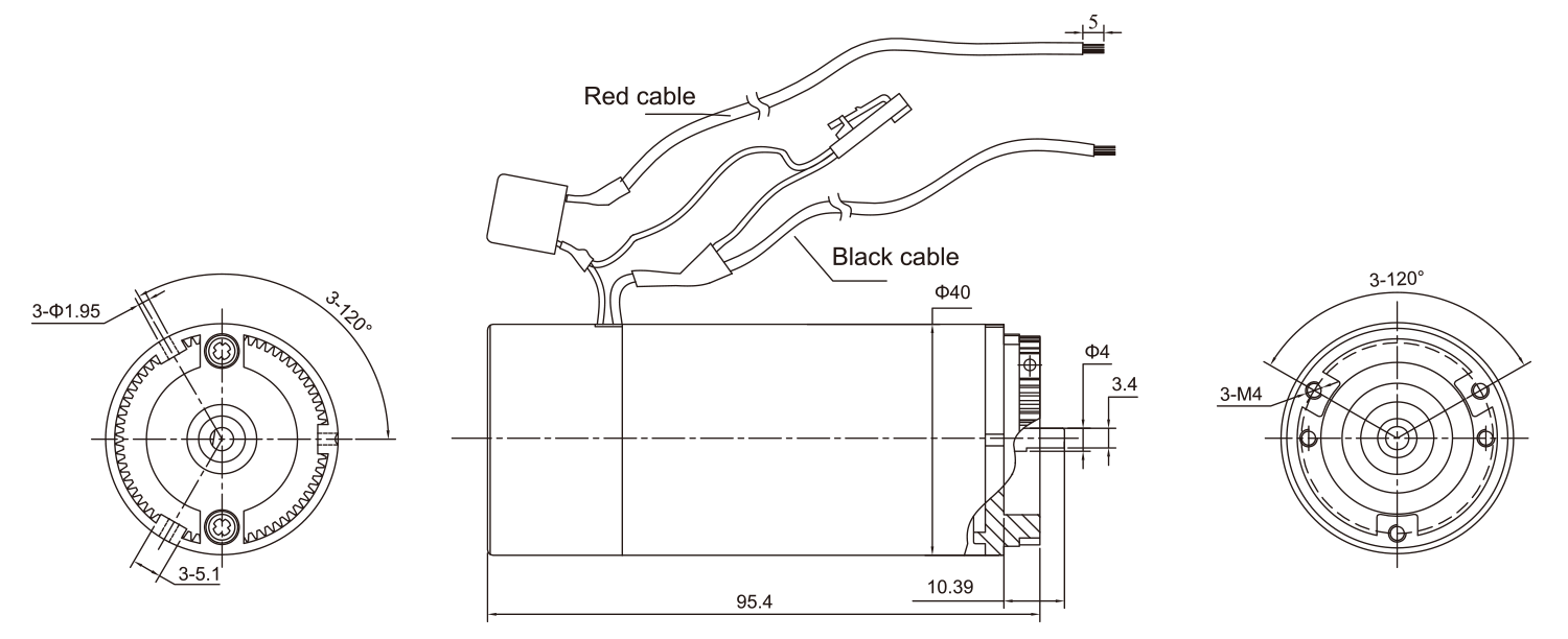 Dc Motor Drawing at GetDrawings | Free download