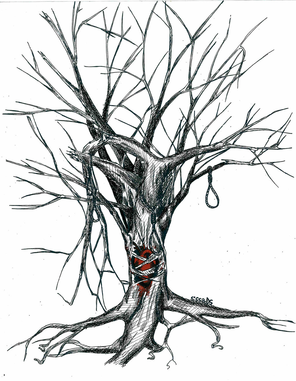 Dead Tree Drawing at GetDrawings Free download