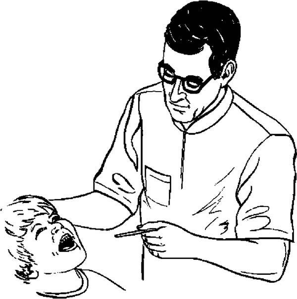 Dentist Drawing at GetDrawings | Free download