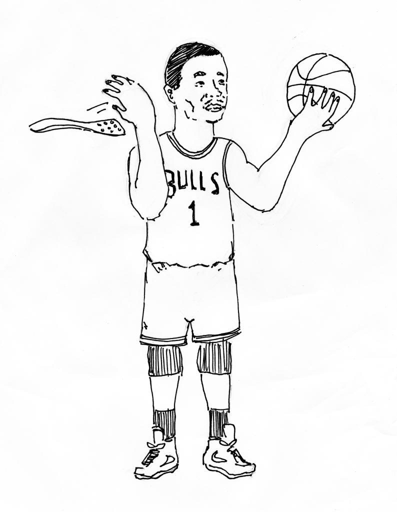 Derrick Rose Drawing At Getdrawings Free Download