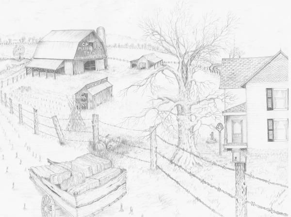 Destroyed House Drawing at GetDrawings | Free download