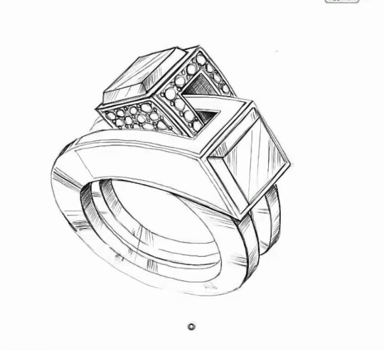 Diamond Ring Drawing at GetDrawings | Free download