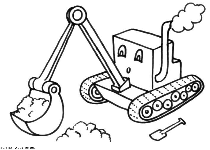 Digger Drawing at GetDrawings | Free download