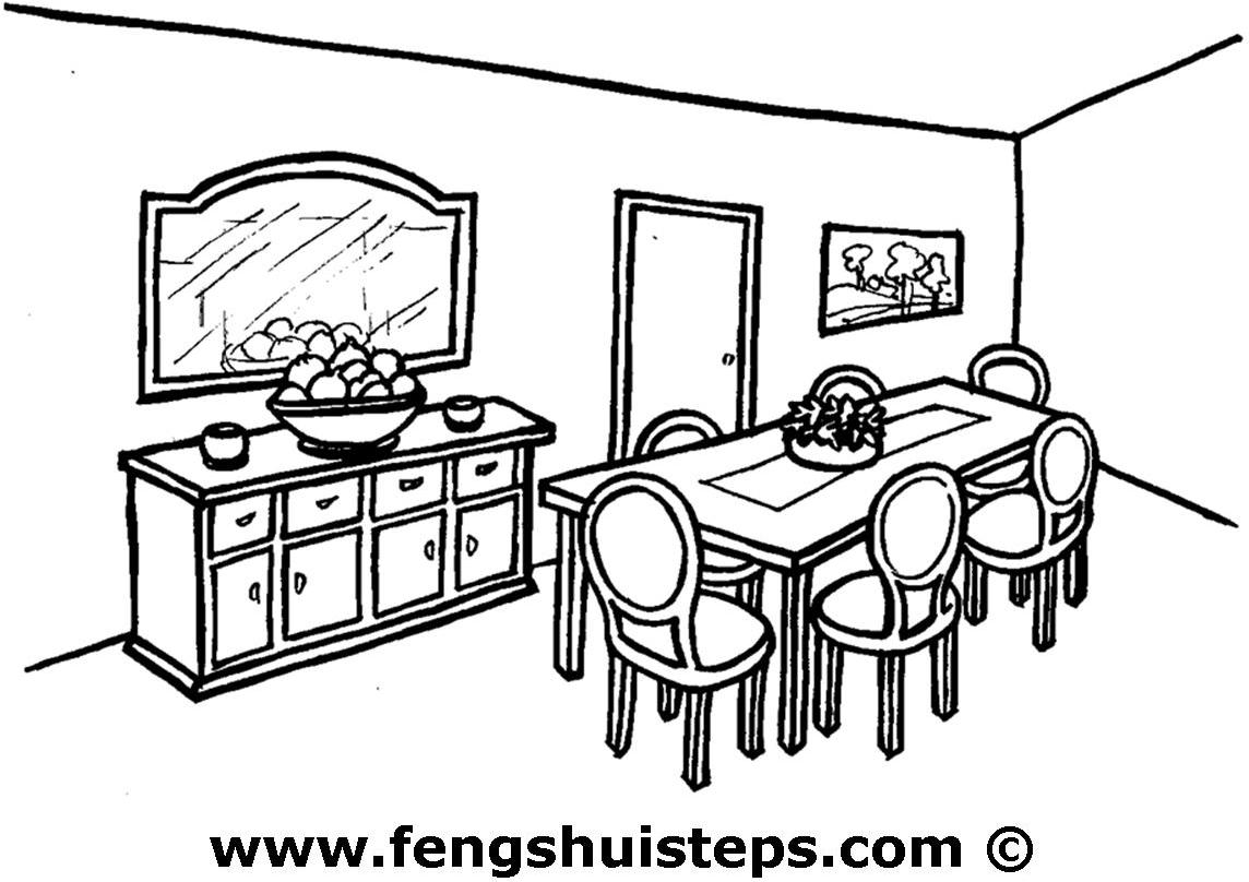 Dining Table Drawing At Getdrawings Com Free For Personal