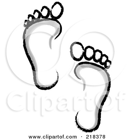 dinosaur footprint coloring page