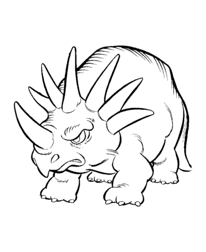 dinosaur footprint coloring page