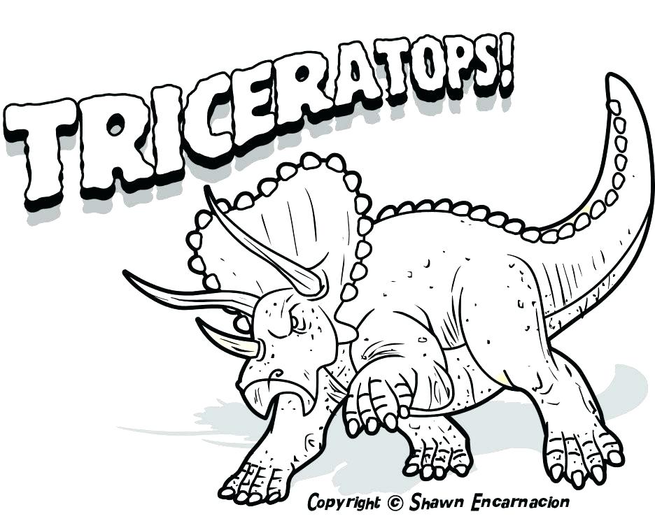 dinosaur footprint coloring page