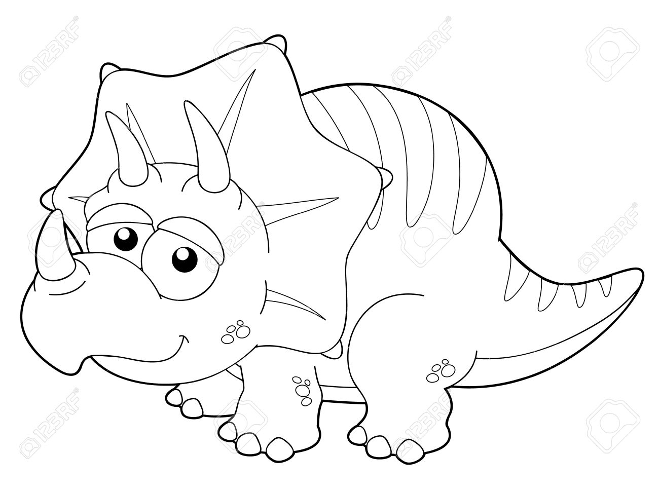 Dinosaur Outline Drawing at GetDrawings | Free download
