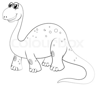 dinosaur outline