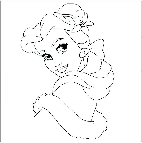 Disney Princess Belle Drawing At GetDrawings | Free Download