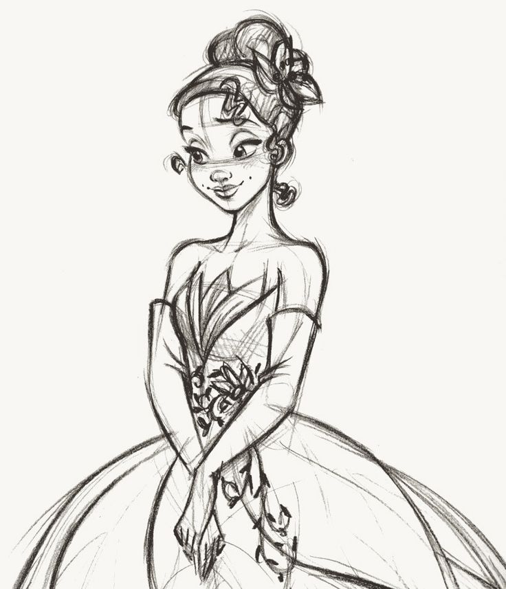 Disney Princess Pencil Drawing at GetDrawings | Free download