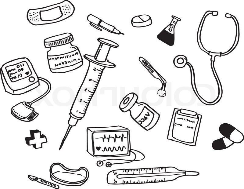 Doctor Tools Drawing at GetDrawings Free download