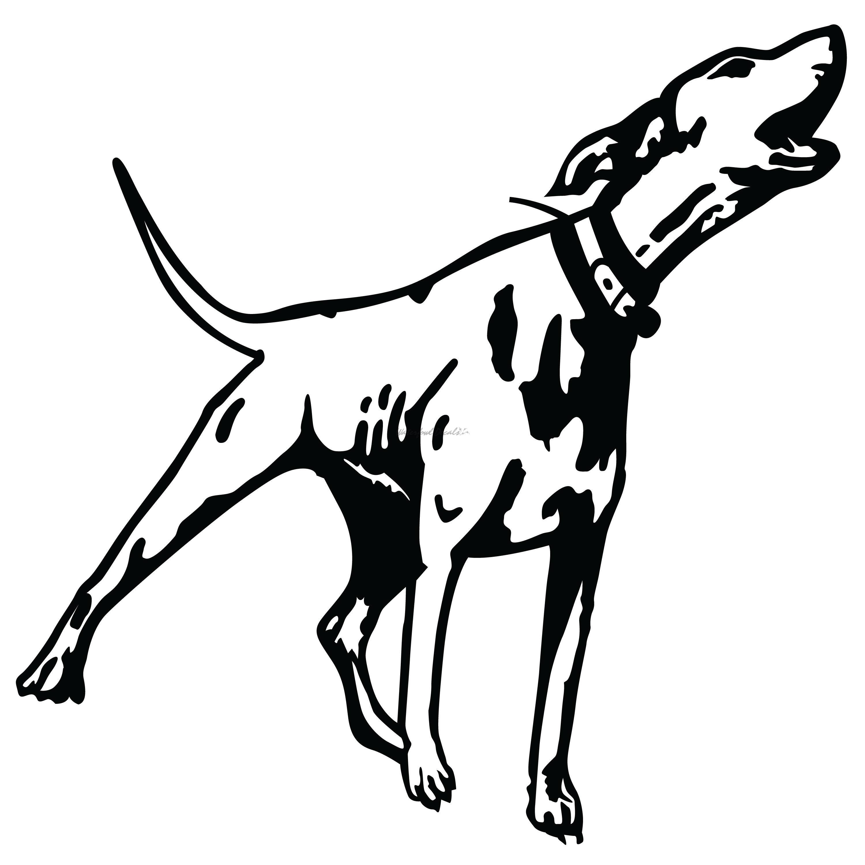 Dog Barking Drawing Sketch Coloring Page