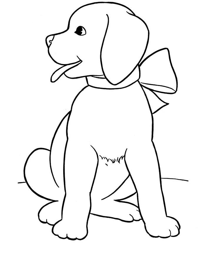 Dog Drawing Outline at GetDrawings Free download