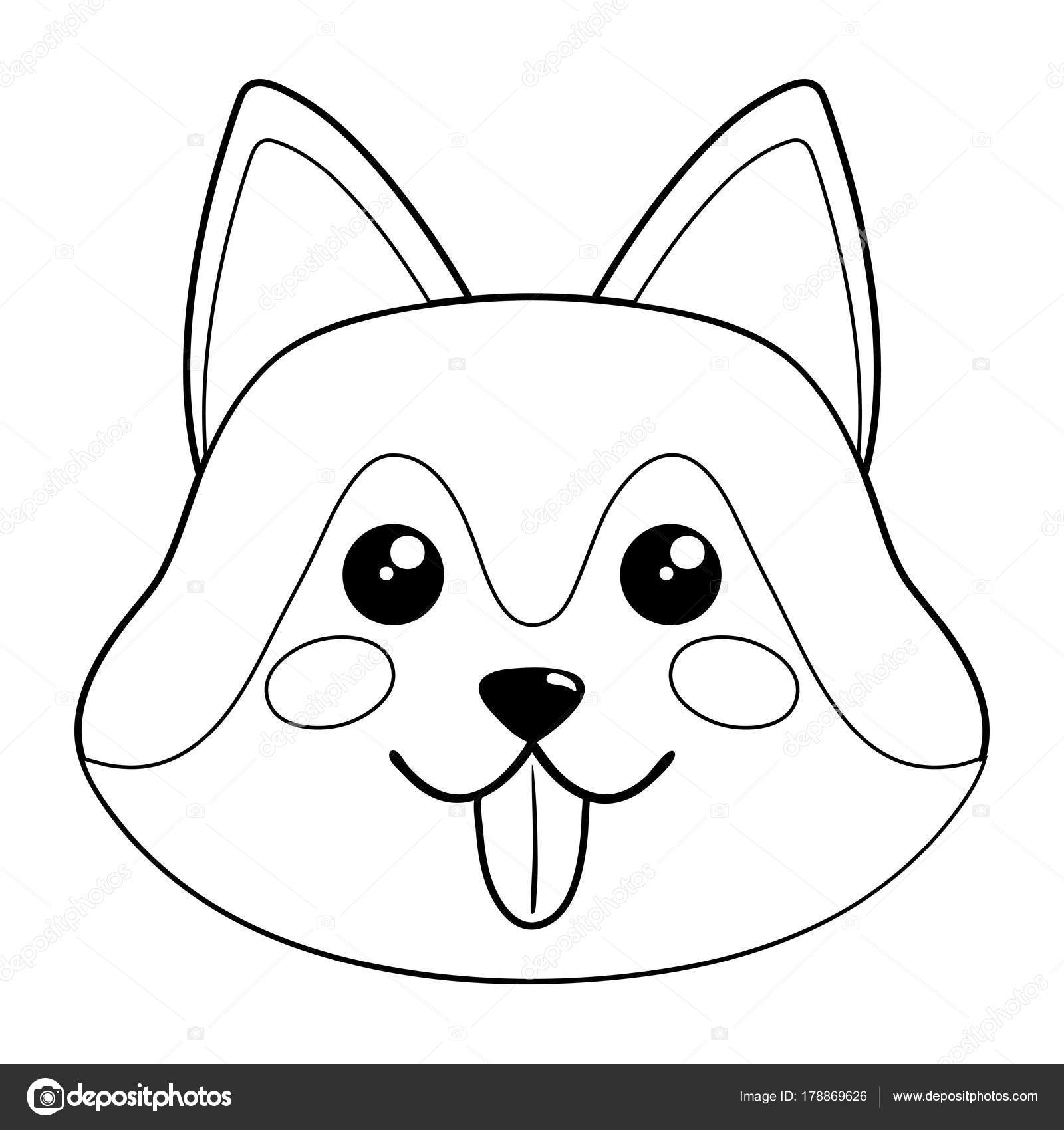 Dog Face Cartoon Drawing at GetDrawings Free download