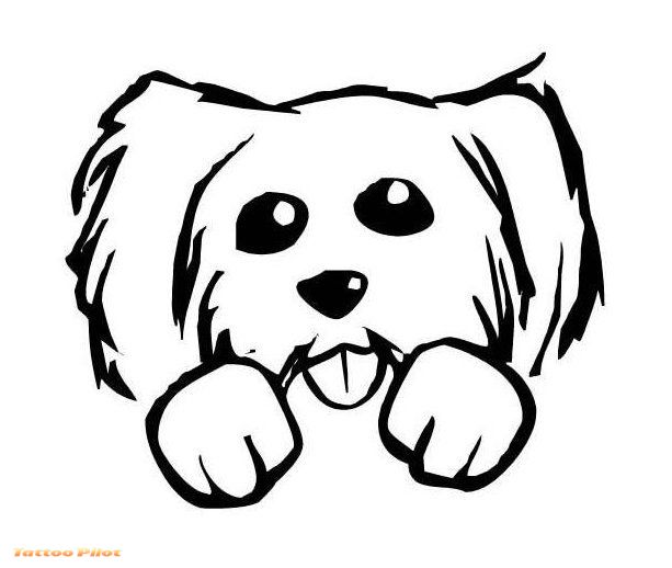 Dog Face Drawing Easy at GetDrawings | Free download
