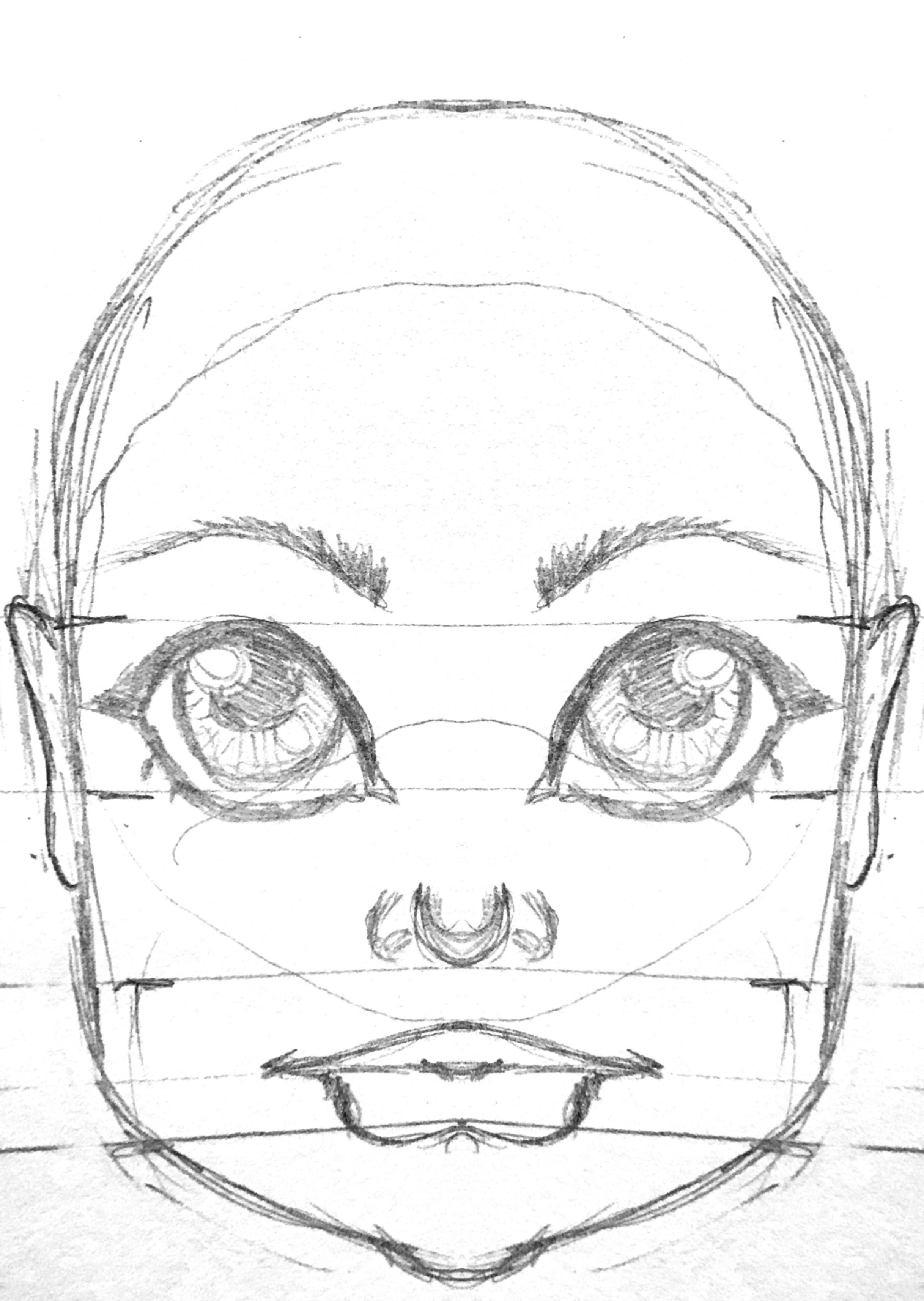 Doll Face Drawing at GetDrawings Free download