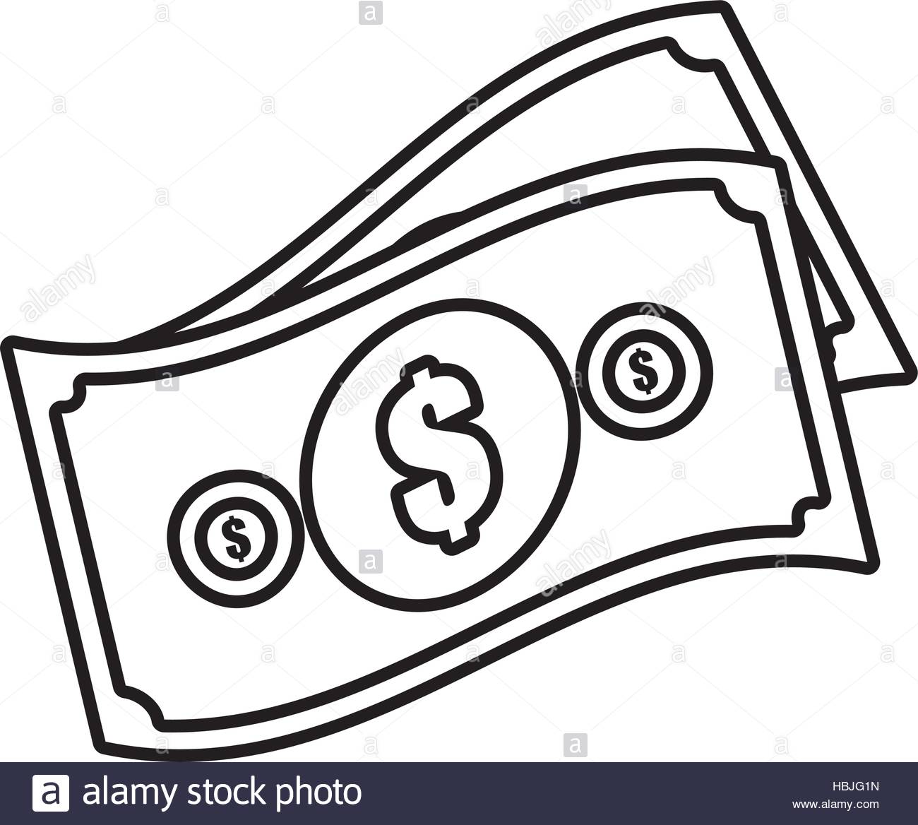Dollar Bills Drawing at GetDrawings Free download