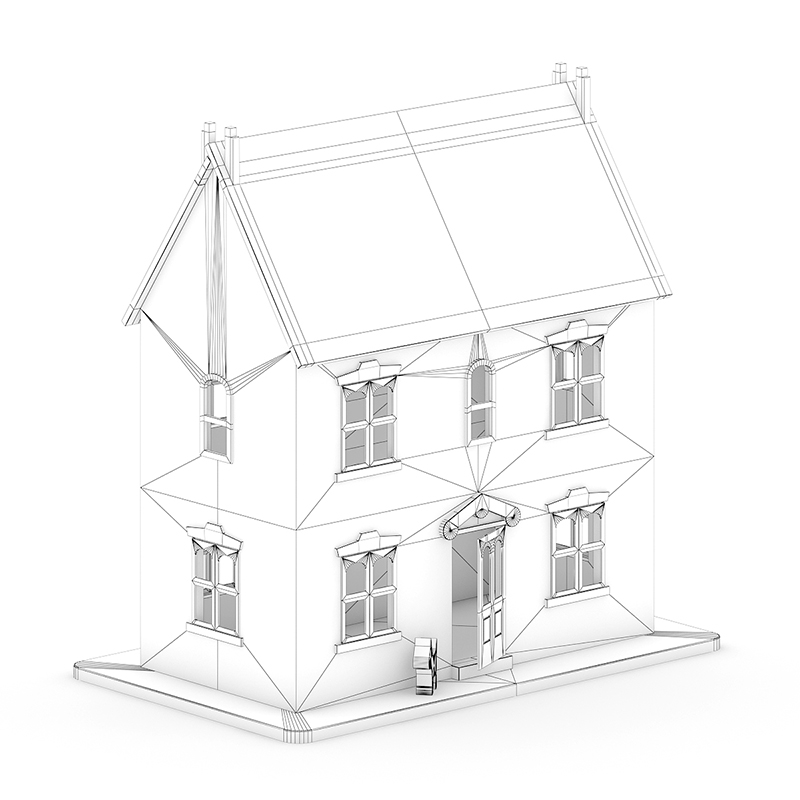 Dollhouse Drawing at GetDrawings | Free download