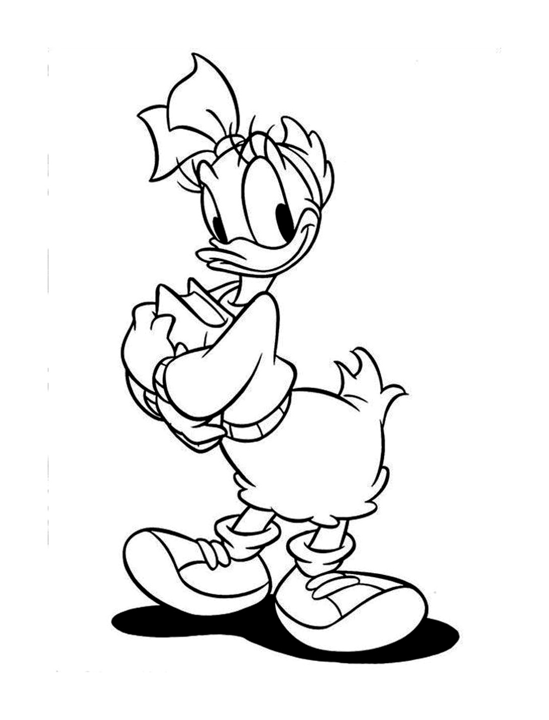 Donald Duck Cartoon Drawing at GetDrawings | Free download