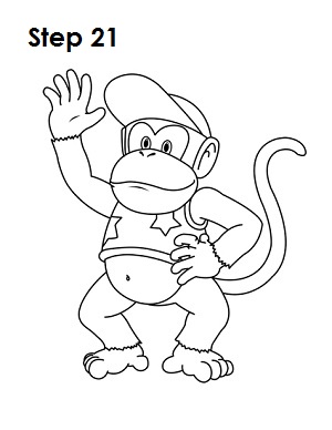 Donkey Kong Drawing at GetDrawings | Free download