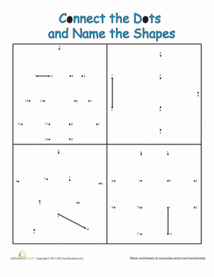 Dot to Dot Shapes at GetDrawings | Free download