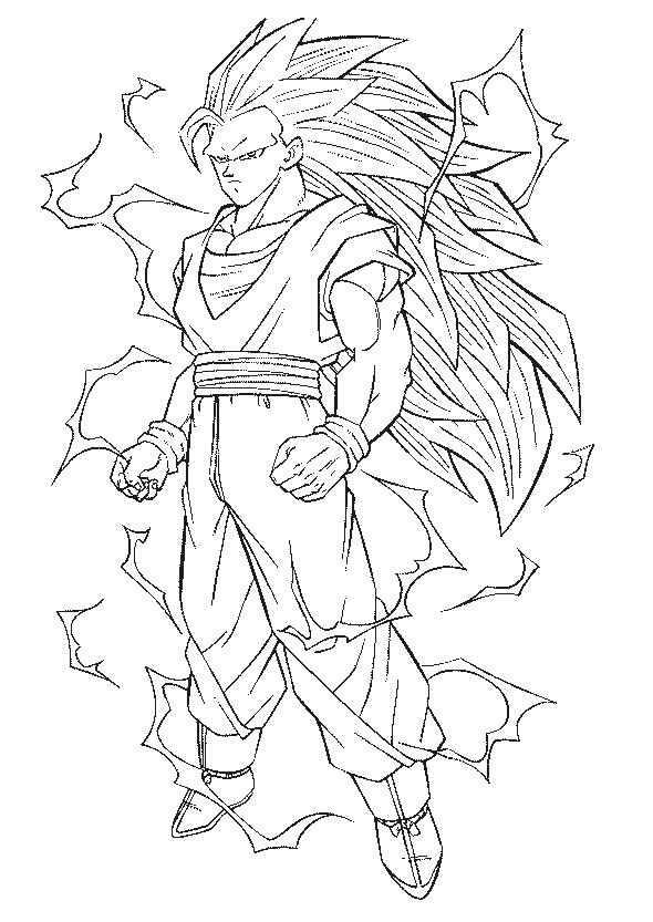 Dragon Ball Z Goku Drawing at GetDrawings | Free download