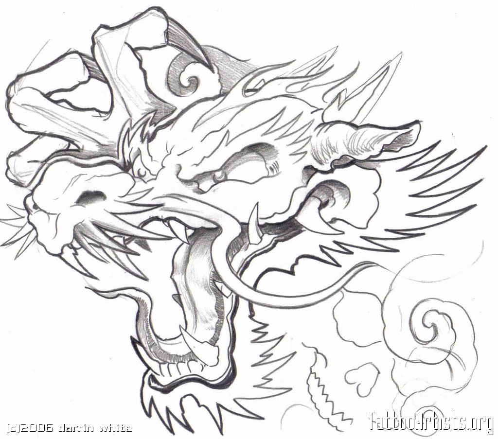 dragon tattoo tutorial