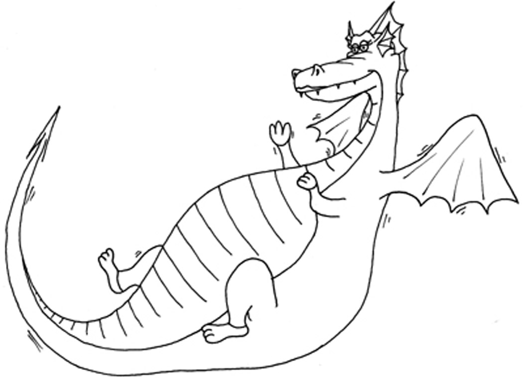 Dragon Outlines For Drawing at GetDrawings | Free download