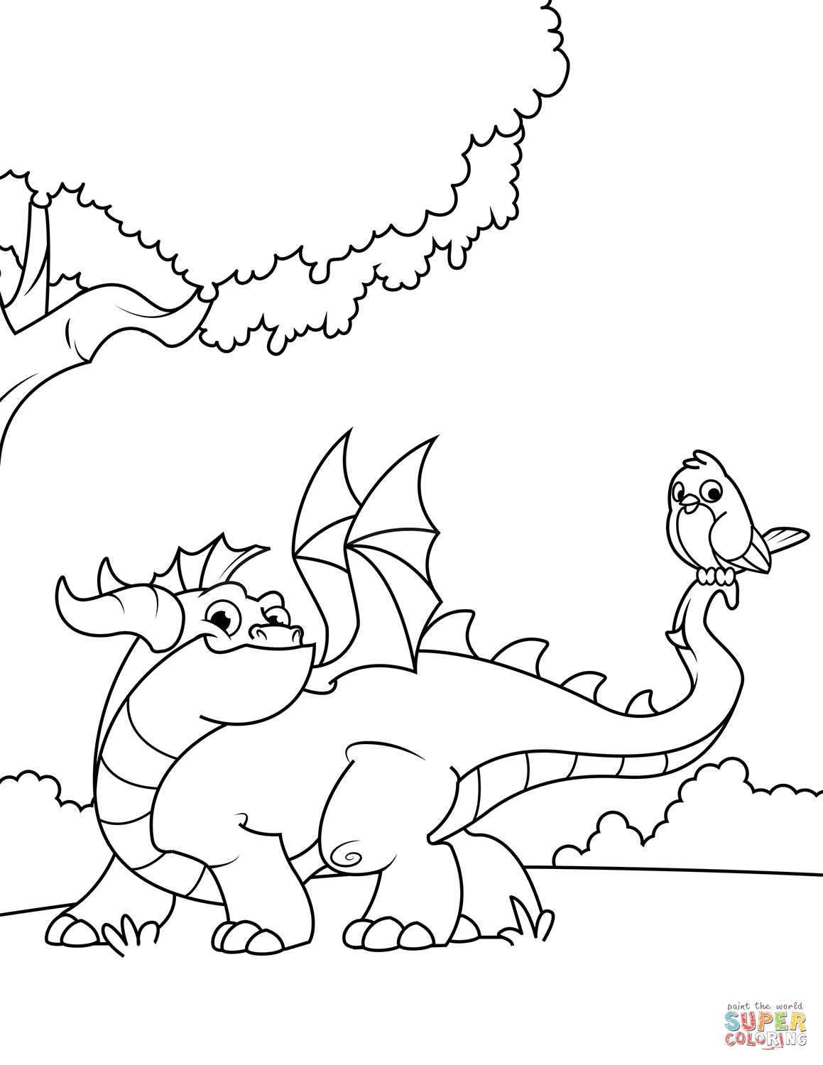 Dragon Tail Drawing at GetDrawings | Free download
