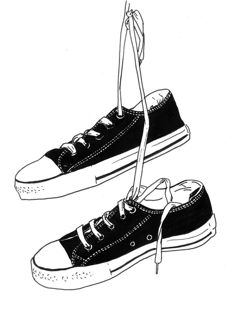 drawing-on-converse-at-getdrawings-free-download