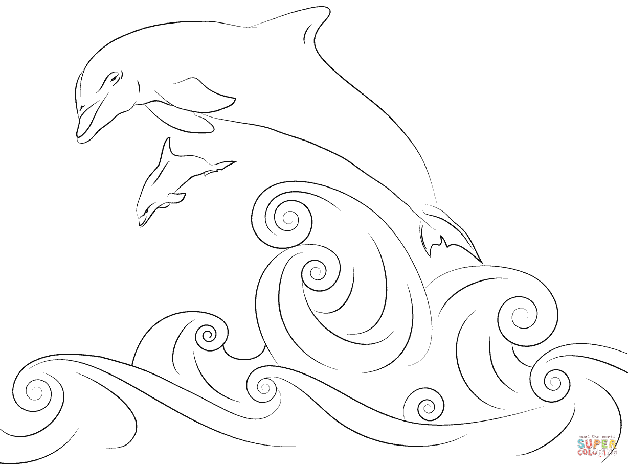 Drawing Pictures Of Dolphins at GetDrawings | Free download