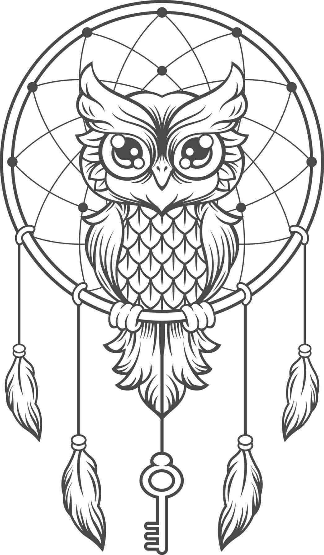 Dreamcatcher Tattoo Drawing At GetDrawings Free Download